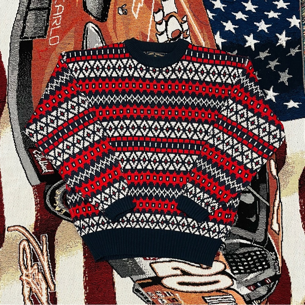 Vintage Apparel Workshop Grandpa Sweater (L)